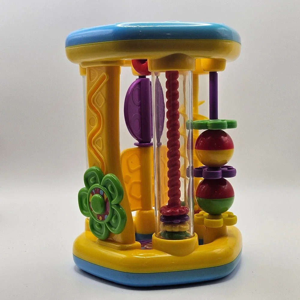 HAP‎ P KID FUN N ROLL FLOWER INFANT DEVELOPMENTAL TOY BY LITTLE LEARNER
